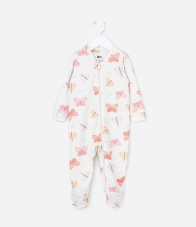 Mono Infantil Punto con Mariposa - Talle RN a 18 Meses 2