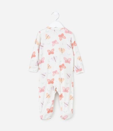 Mono Infantil Punto con Mariposa - Talle RN a 18 Meses 3