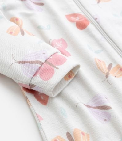 Mono Infantil Punto con Mariposa - Talle RN a 18 Meses 4