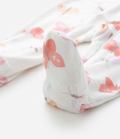 Mono Infantil Punto con Mariposa - Talle RN a 18 Meses 6