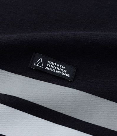 Remera Infantil con Rayas y Etiqueta - Talle 05 a 14 años 5