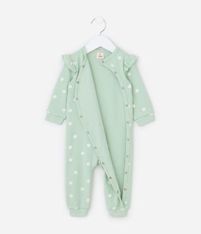 Mono Infantil Canelado con Volados - Talle RN a 18 meses 3