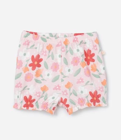 Conjunto Infantil con Estampa de Rayas y Flores - Talle 0 a 18 Meses 3