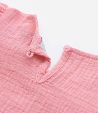 Conjunto Infantil Texturizado con Bordado Flores - Talle 1 a 6 años 6