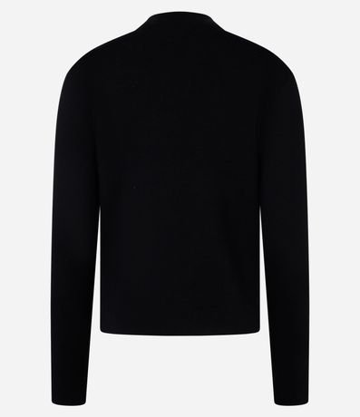 Blusa de Punto con Cuello Alto 8