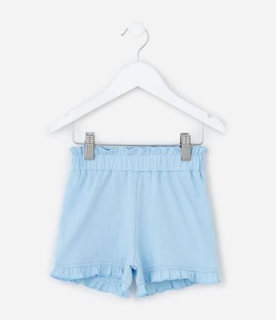 Short Infantil con Volado en la Parte Baja - Talle 1 a 6 años 1