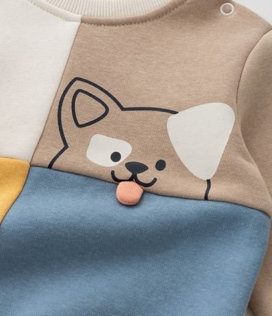 Conjunto Infantil con Recortes y Cara de Animalitos - Talle 0 a 18 meses 8