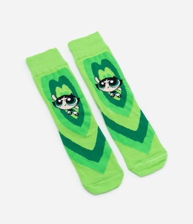 Media Caña Larga en Algodón con Estampa Bellota 4