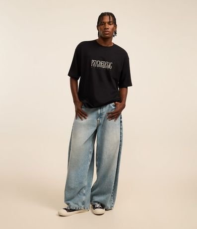 Remera Boxy con Estampa do Gasparin Psicodélico 3