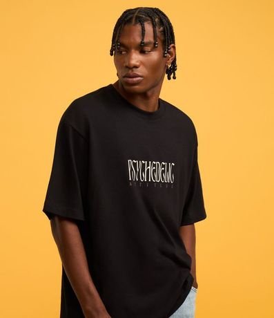 Remera Boxy con Estampa do Gasparin Psicodélico 4