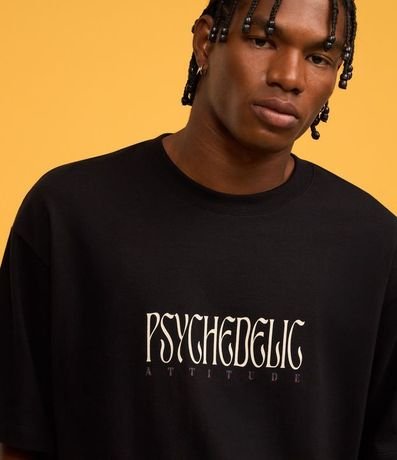 Remera Boxy con Estampa do Gasparin Psicodélico 7