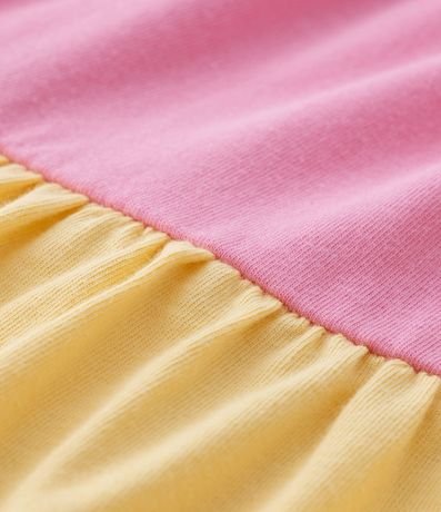 Vestido Infantil con Volados Maria y Moña - Talle 0 a 18 meses 3