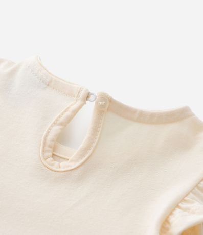 Vestido Infantil con Volados Maria y Moña - Talle 0 a 18 meses 4