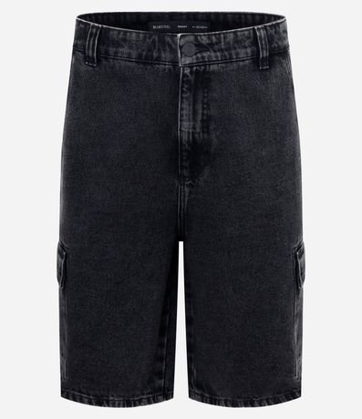 Bermuda Baggy Cargo en Jeans 5