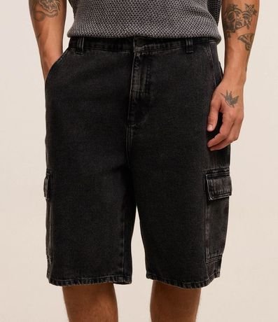 Bermuda Baggy Cargo en Jeans 2