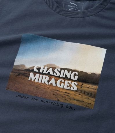 Remera Regular Infantil con Estampa Paisaje - Talle 5 a 14 años 5