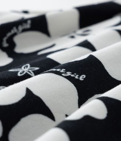 Vestido Infantil con Recorte y Estampa Floral - Talle 5 a 14 años 3