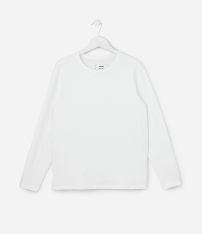 Remera Infantil Básica en Suedine - Talle 5 a 14 años