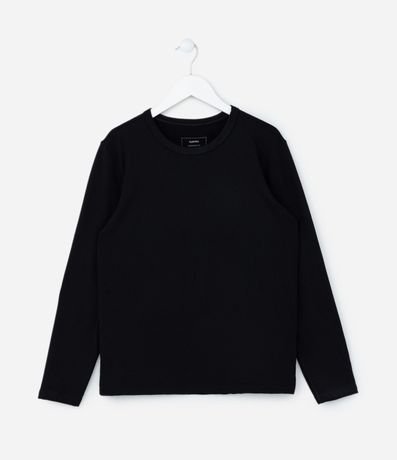 Remera Infantil Básica en Suedine - Talle 5 a 14 años