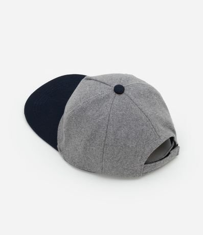Gorra Aba Reta Infantil en Sarga con Bordado - Talle U 2