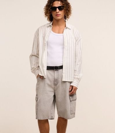 Bermuda Baggy Cargo en Jeans 4