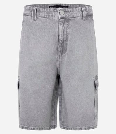 Bermuda Baggy Cargo en Jeans 5