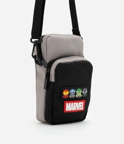 Bolso Transversal Infantil con Estampa Marvel - Talle único