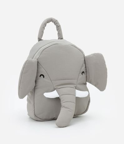 Mochila Infantil con Carita de Elefante - Talle único