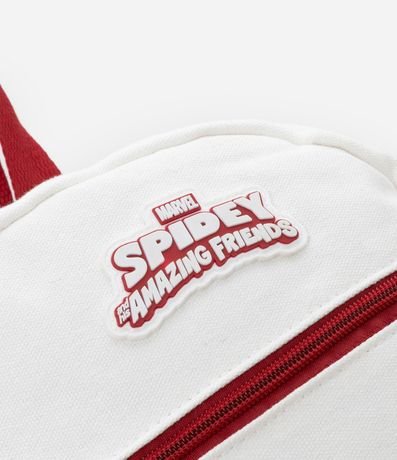 Mochila Infantil Bicolor con Estampa Hombre-Araña  Spidey -Talle único 4