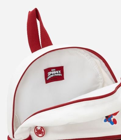 Mochila Infantil Bicolor con Estampa Hombre-Araña  Spidey -Talle único 5