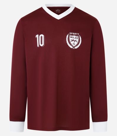 Remera Deportiva de Futbol con Tecnologia Dry