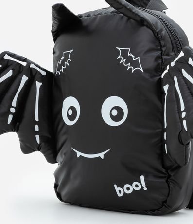 Mochila Infantil con Estampa Interactiva Murciélago - Talle Único 3