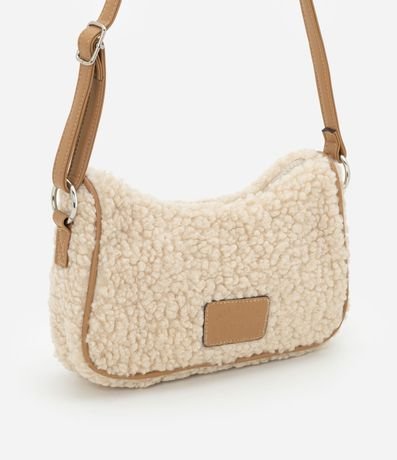 Bolsillo Baguette Infantil con Textura en Sherpa - Talle única