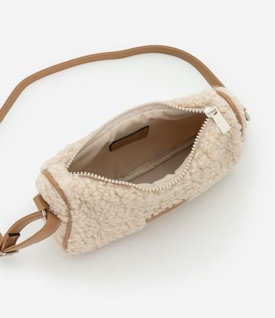 Bolsillo Baguette Infantil con Textura en Sherpa - Talle única 4