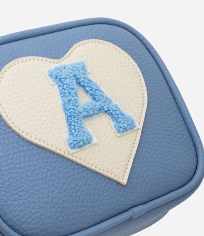 Bolsillo Infantil Transversal con Bordado Corazón - Talle único 4