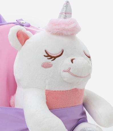 Mochila Infantil con Unicórnio 3D - Talle único 4