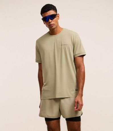 Bermuda Deportiva con Short de Compresión y Detalle Reflectante 6