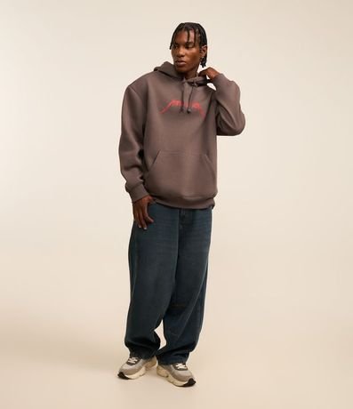 Saco Relaxed en Fleece con Estampa de la Banda Metallica 3