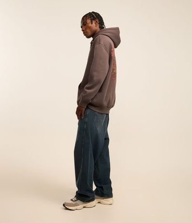 Saco Relaxed en Fleece con Estampa de la Banda Metallica 4