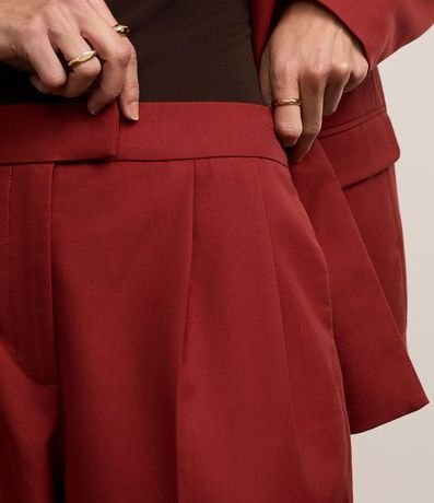 Pantalón Carrot Sastrería Boho con Pliegues Delanteros 4