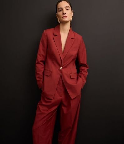 Pantalón Carrot Sastrería Boho con Pliegues Delanteros 7