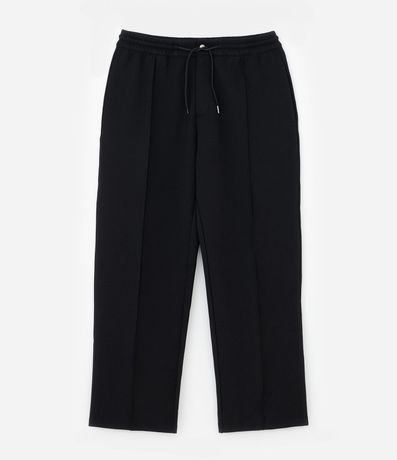 Pantalón en Sastrería con Cintura Elástica y Cordón