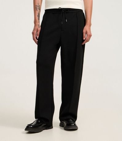 Pantalón en Sastrería con Cintura Elástica y Cordón 2