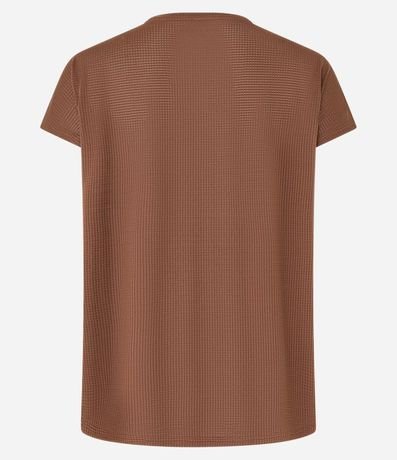 Remera en Microfibra con Escote Redondo 3