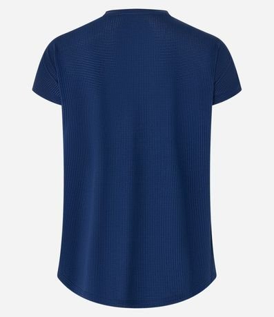 Remera en Microfibra con Escote Redondo 3