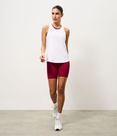 Musculosa Nadador Deportiva en Microfibra con Textura 2