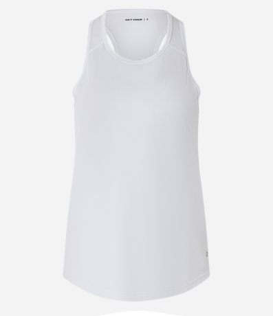 Musculosa Nadador Deportiva en Microfibra con Textura 4
