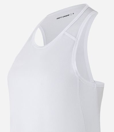 Musculosa Nadador Deportiva en Microfibra con Textura 5