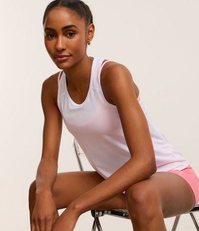 Musculosa Nadador Deportiva en Microfibra con Textura 2