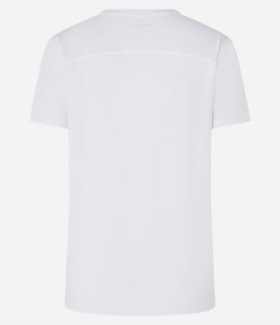 Remera Deportiva en Microfibra Agujerada con Bajo Mullet 6